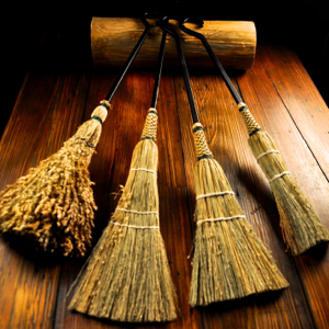 Blacksmith Hearth Brooms by Mark Hendry Mountain Heritage Handcraft
