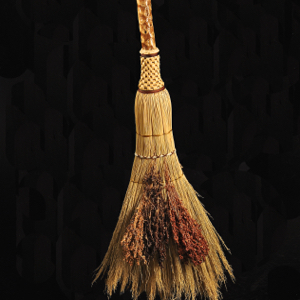 Hearth Broom - Natural - Fireplace Broom