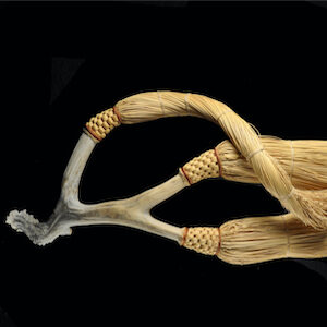 Mark Hendry Mountain Heritage Handcraft Blue Ridge Georgia Appalachian Broom Sweeper Whisk Instruction Class Teacher Broomcorn #broom #handmadebrooms #besom #sweeper #antler #mhcrafted