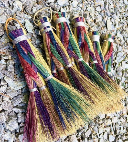 Asian Celtic Fusion Whisk hand broom with Max Hendry